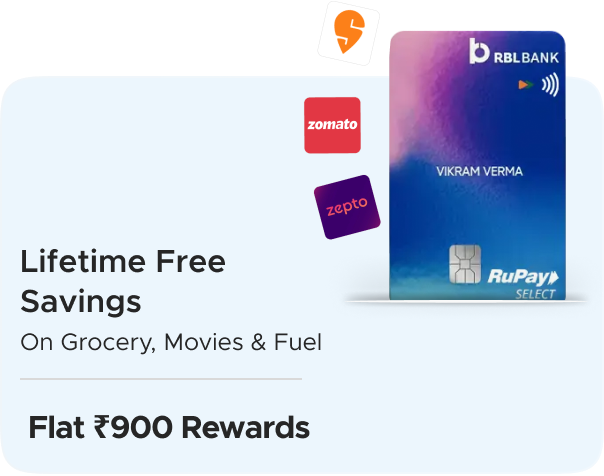 RBL: Flat Rs 900 CashKaro Rewards on RBL Shoprite Credit Card Activation